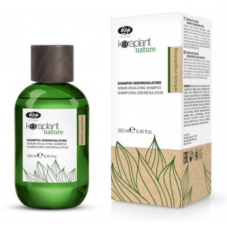 Lisap Keraplant Nature Sebum-Regulating Shampoo Себорегулиращ шампоан за коса 250ml